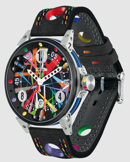 Replica BRM Watch ART CAR Men V6-44-SA-ART CAR